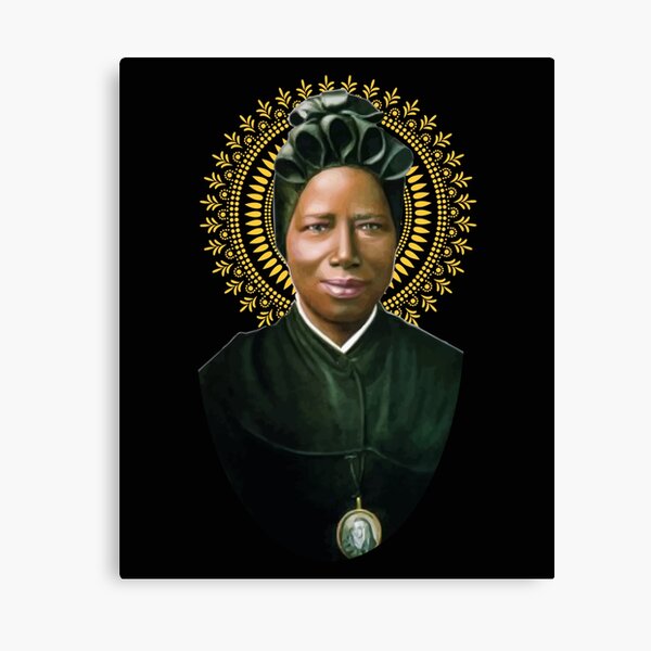 St. Josephine Bakhita African Saints Black Catholic Saint Canvas
