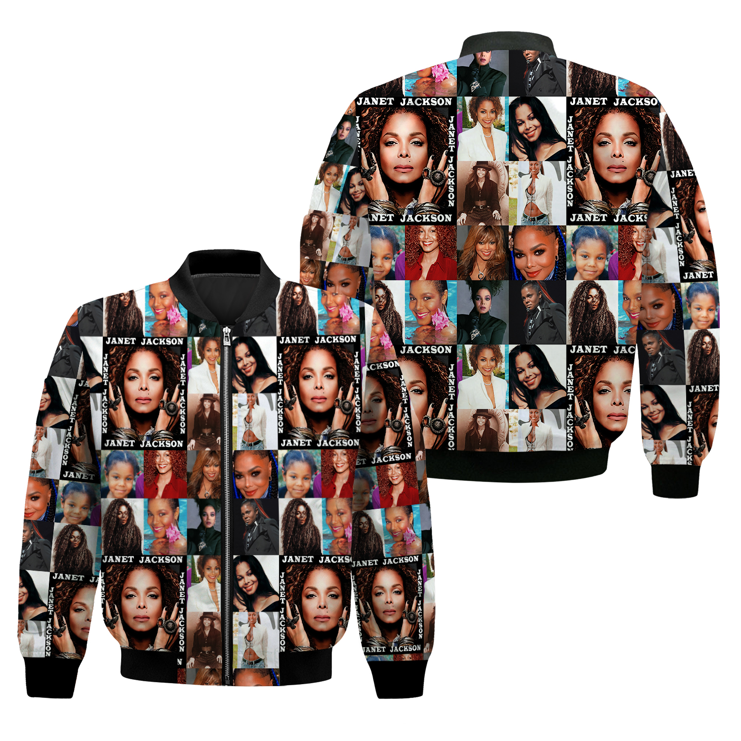 Men's Janet Jackson Bomber Jacket