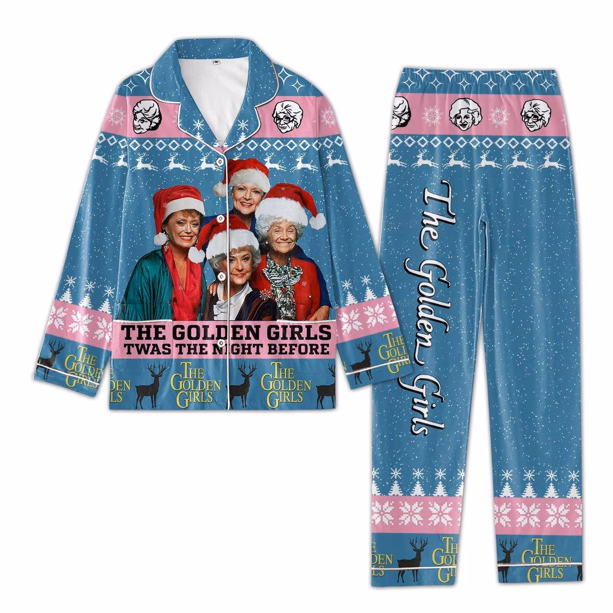 Stay Golden Pajamas Set, Stay Golden Movie Shirt, Stay Golden Pajamas, Stay Golden Tv Series Pajamas, Stay Golden Christmas Pajamas