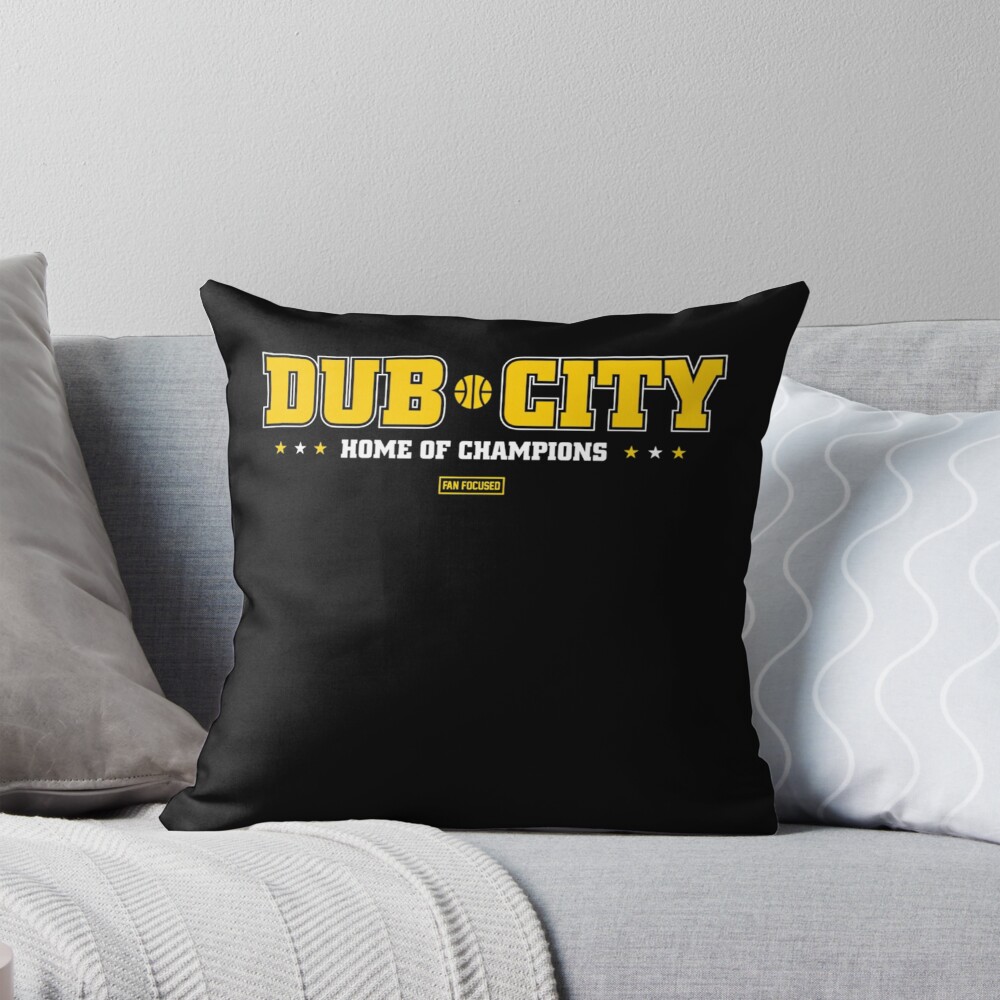 Dub City Home of Champions Pillow, Basketball Gift, Gift for Fan