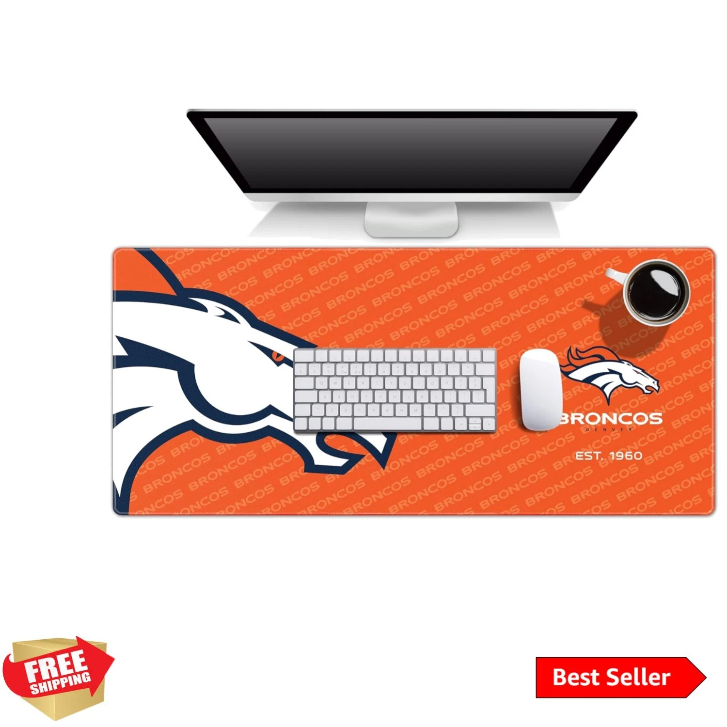 Football Logo Series Desk Mat