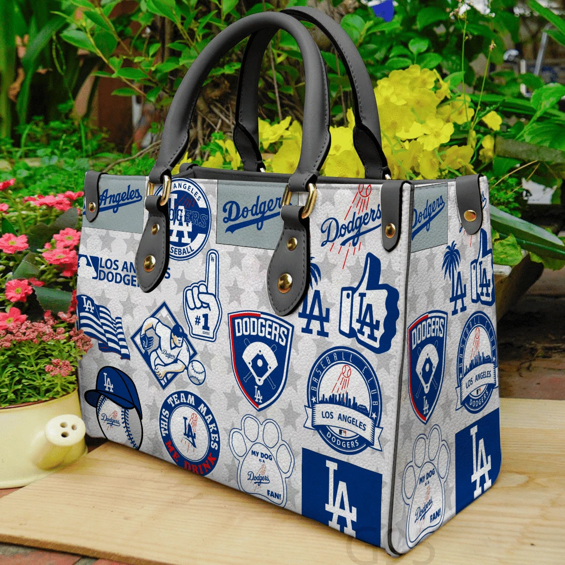 Los Angeles Baseball Team Dodgerss Women Leather Handbag Lovers