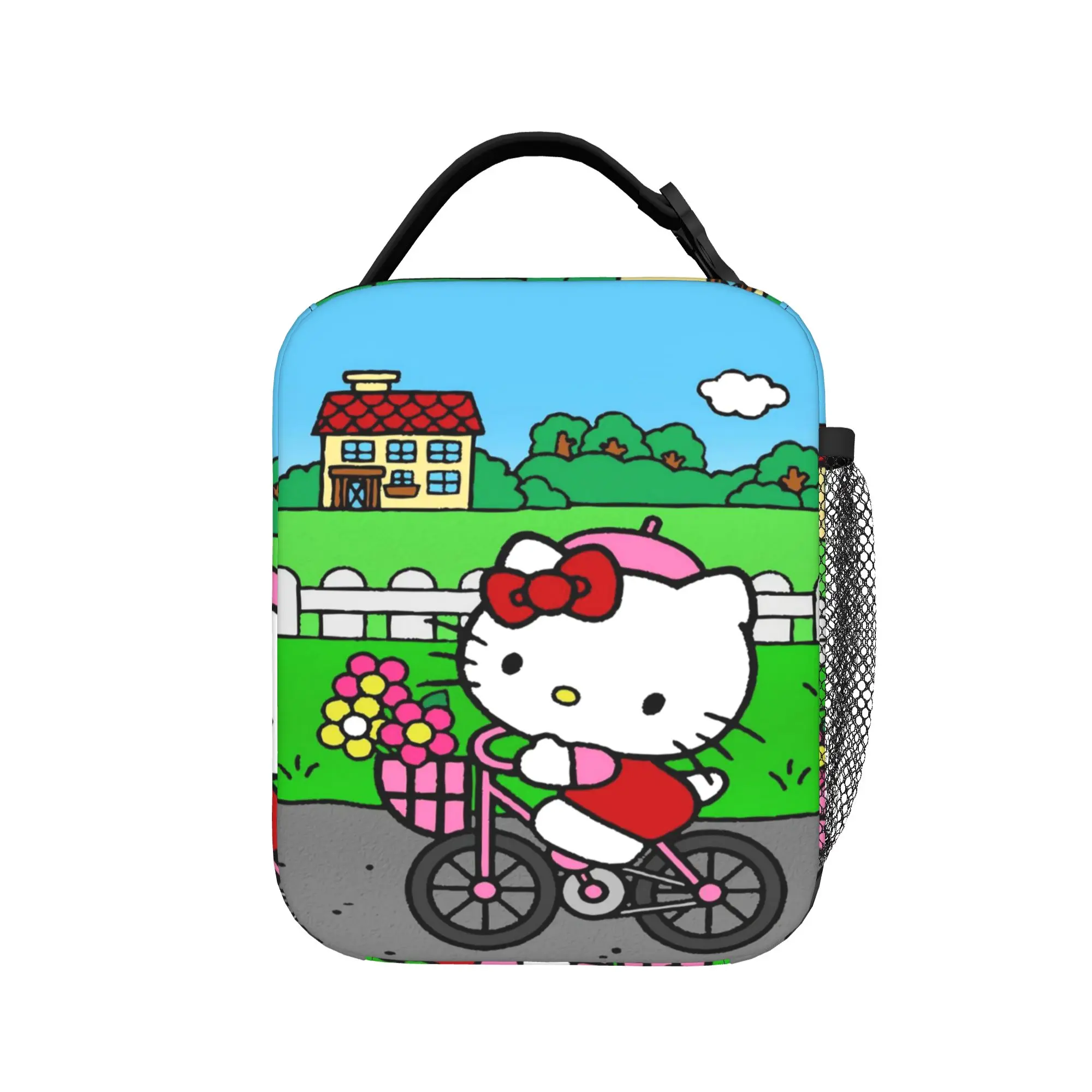 Insulated Lunch Bags hellos kittys Merch Lunch Food Box Multifunction Thermal Cooler Lunch Box For Outdoor