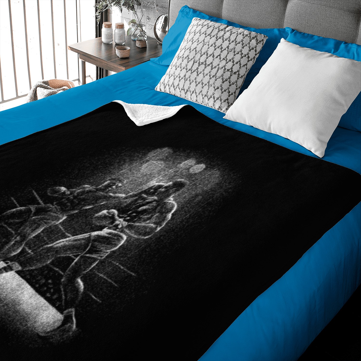 Boxing Combat Fight Baby Blankets