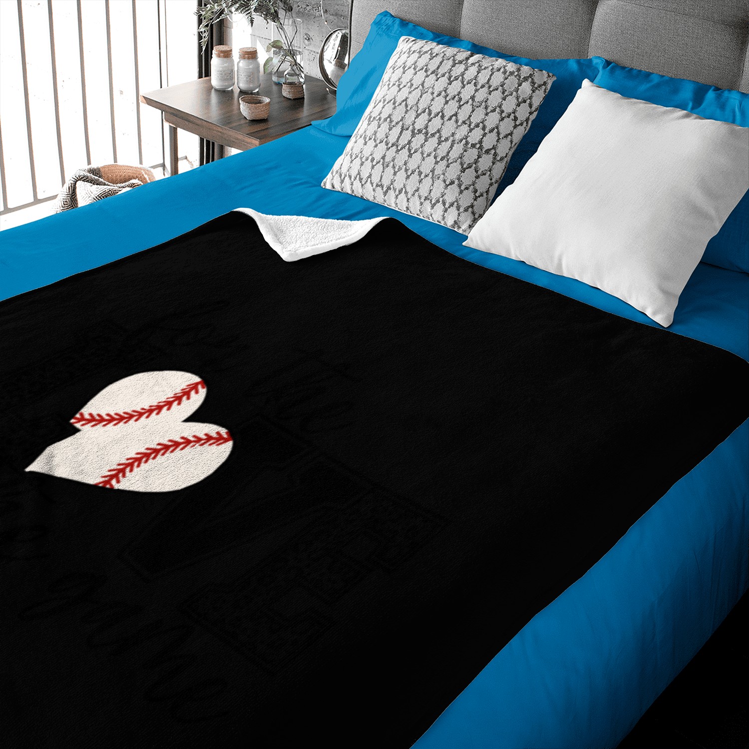 For The Love Of The Game Sports Baby Blankets
