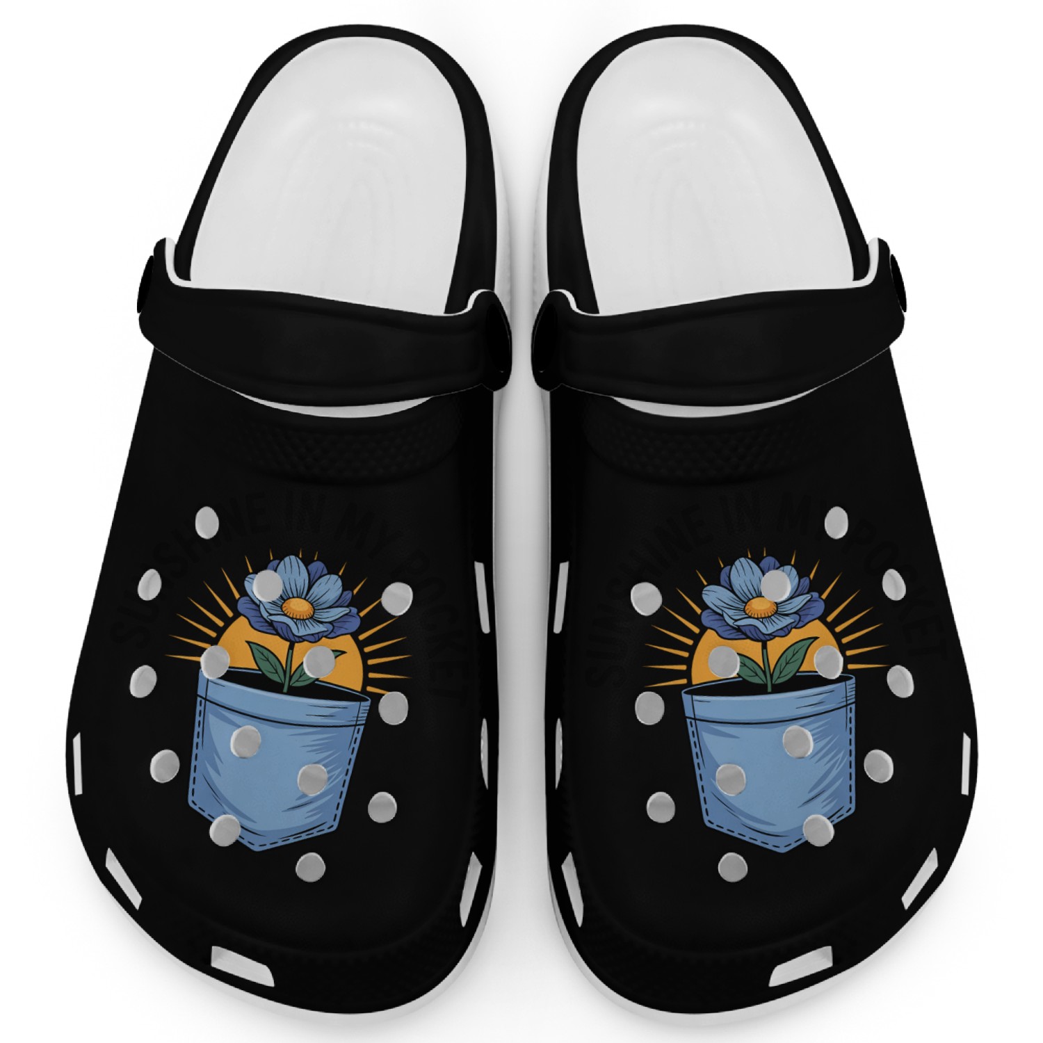 Sunshine in My Pocket Clogs