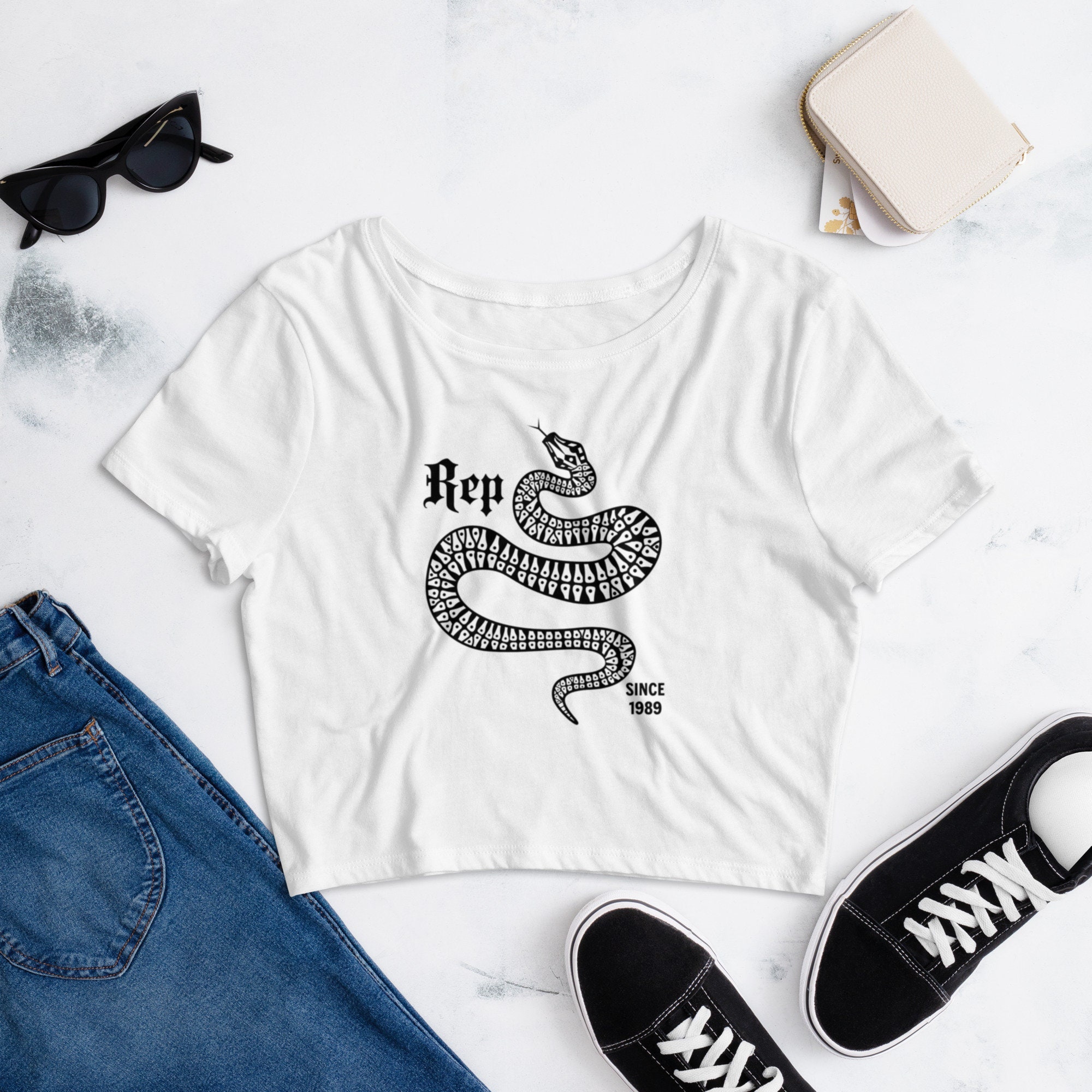 Reputation Crop Top (Thin, Comfy Material)