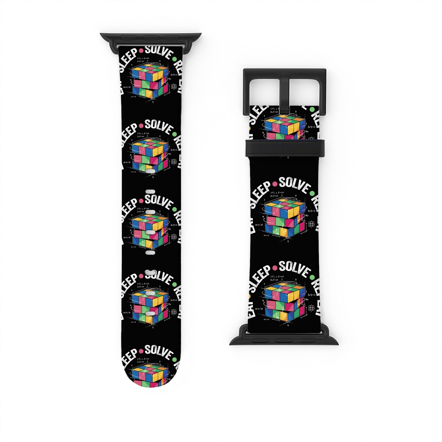Eat Sleep Solve Repeat Watch Bands For Apple Watch