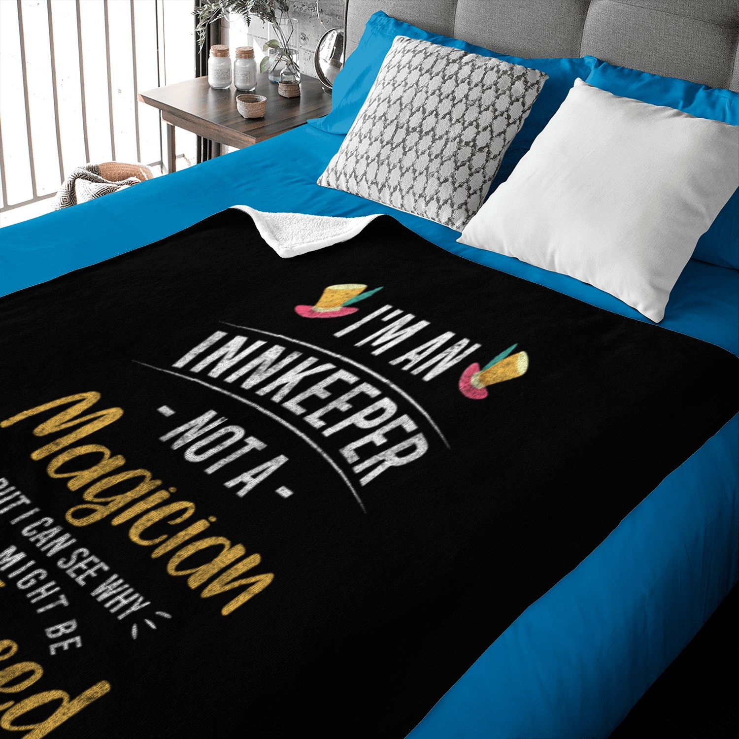 Tavern Party Alcohol Drinking Baby Blankets