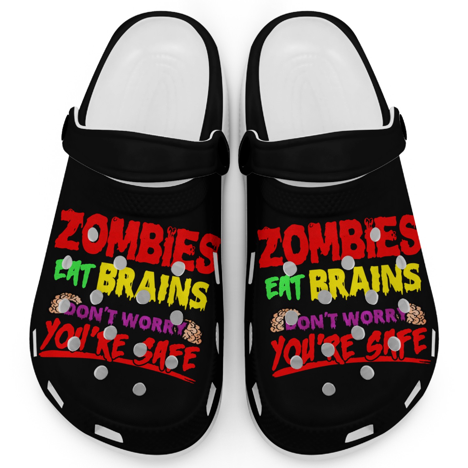 happy halloween Clogs