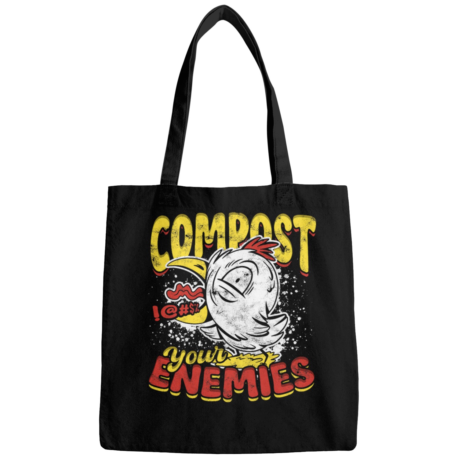 Compost Your Enemies Zero Waste Manure Compost Joke 1 Bags