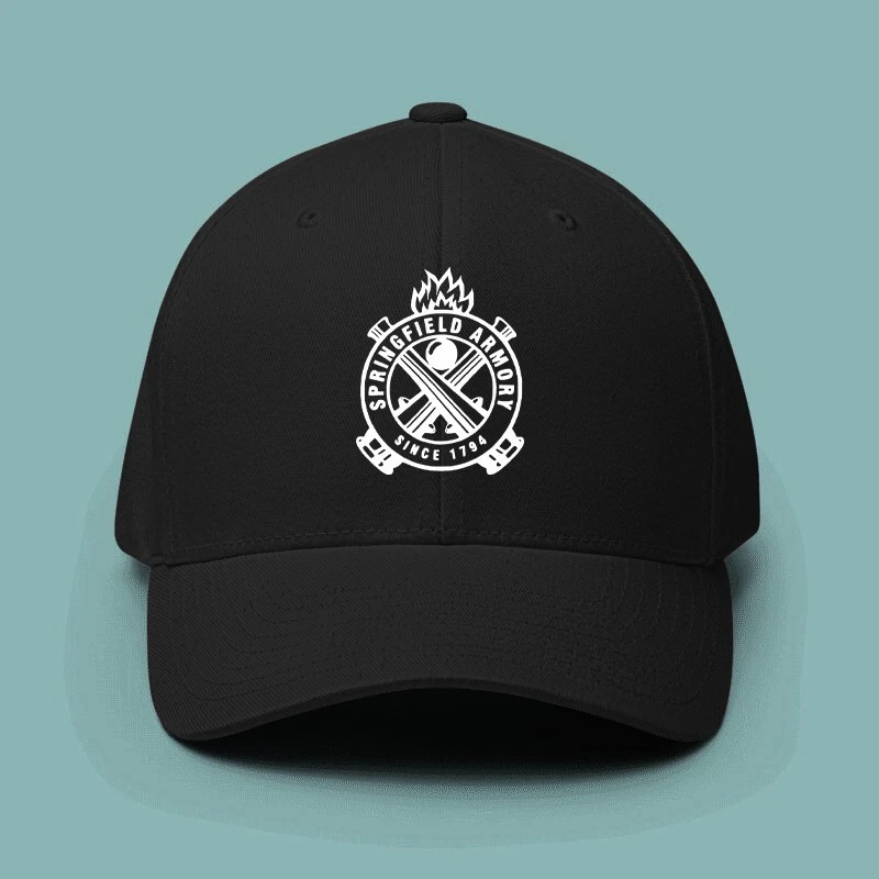 Springfield Armory Logo Baseball Cap Adjustable Black