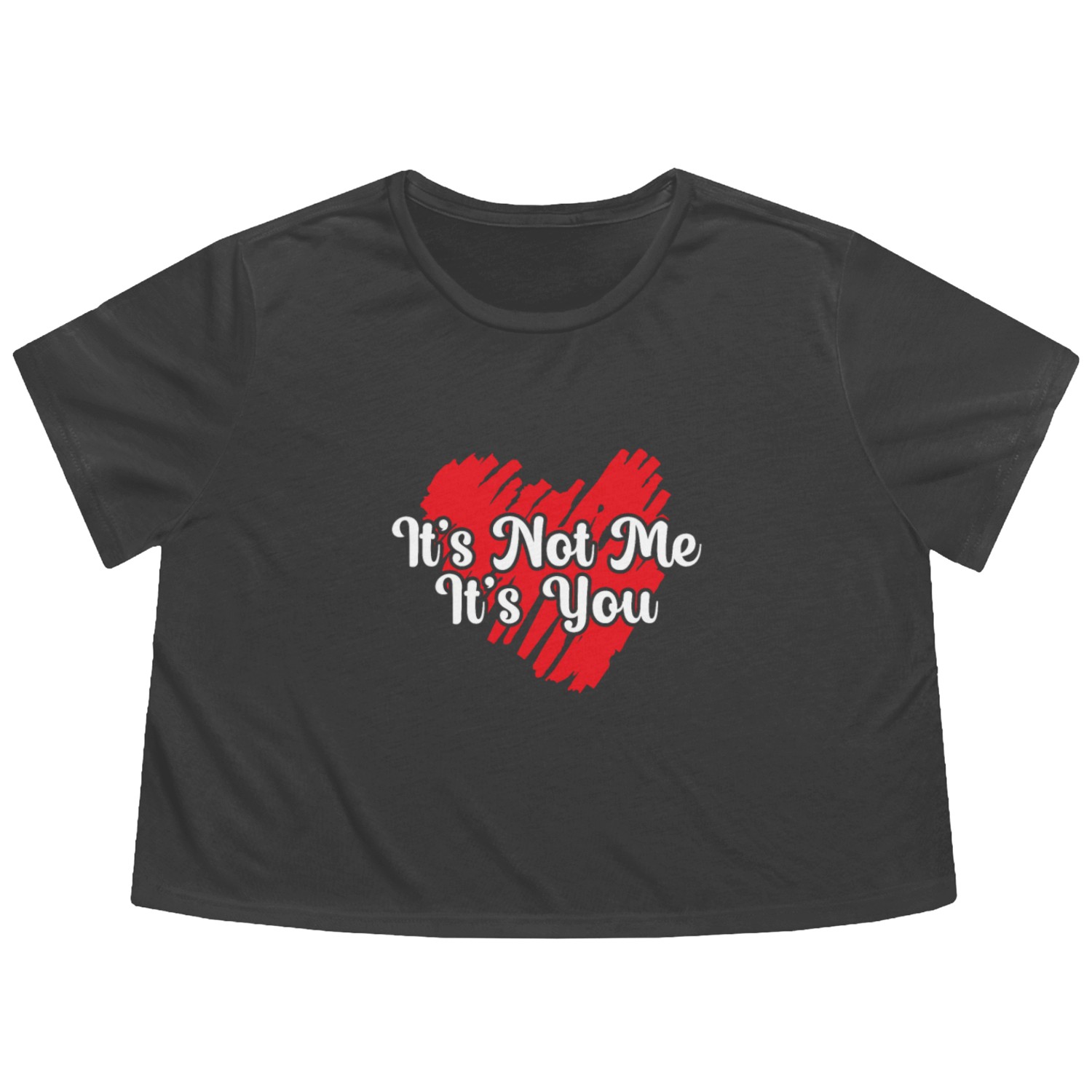 Valentines Day Hearts Day Cupid Love Relationship Flowy Cropped Tees