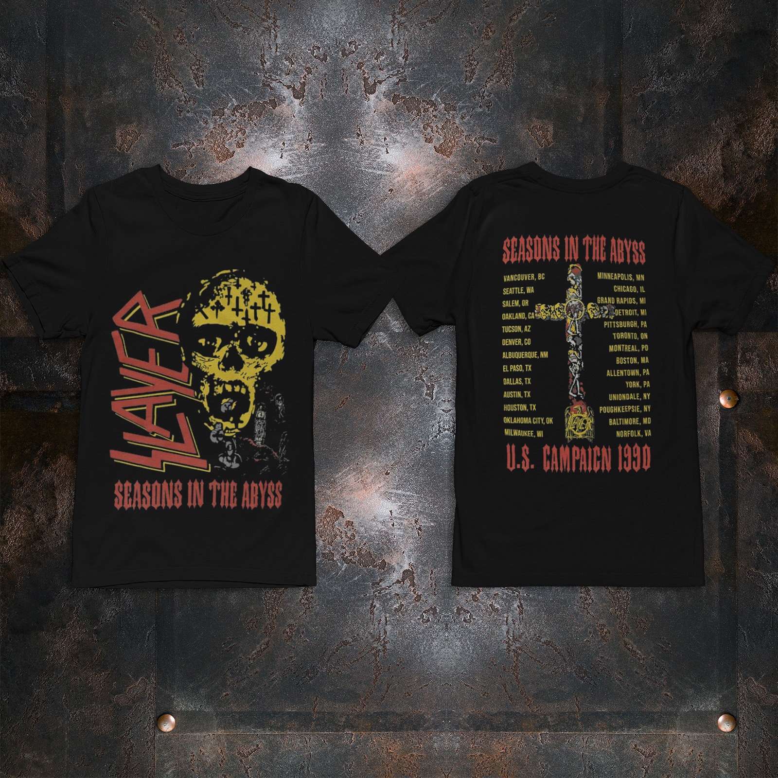 Vintage Layer Seasons In The Abyss T-Shirt