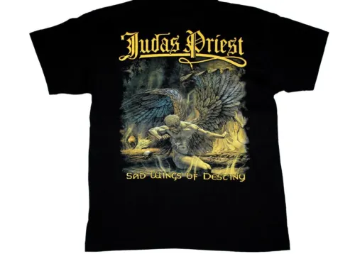 Judas Priest Sad Wings Of Destiny 1976 New T-Shirt
