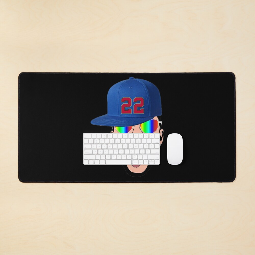 Bad Bunny Dodgers Softball Top Stars Desk Mats, Game Accessories for Men, Women, Trending Accessories