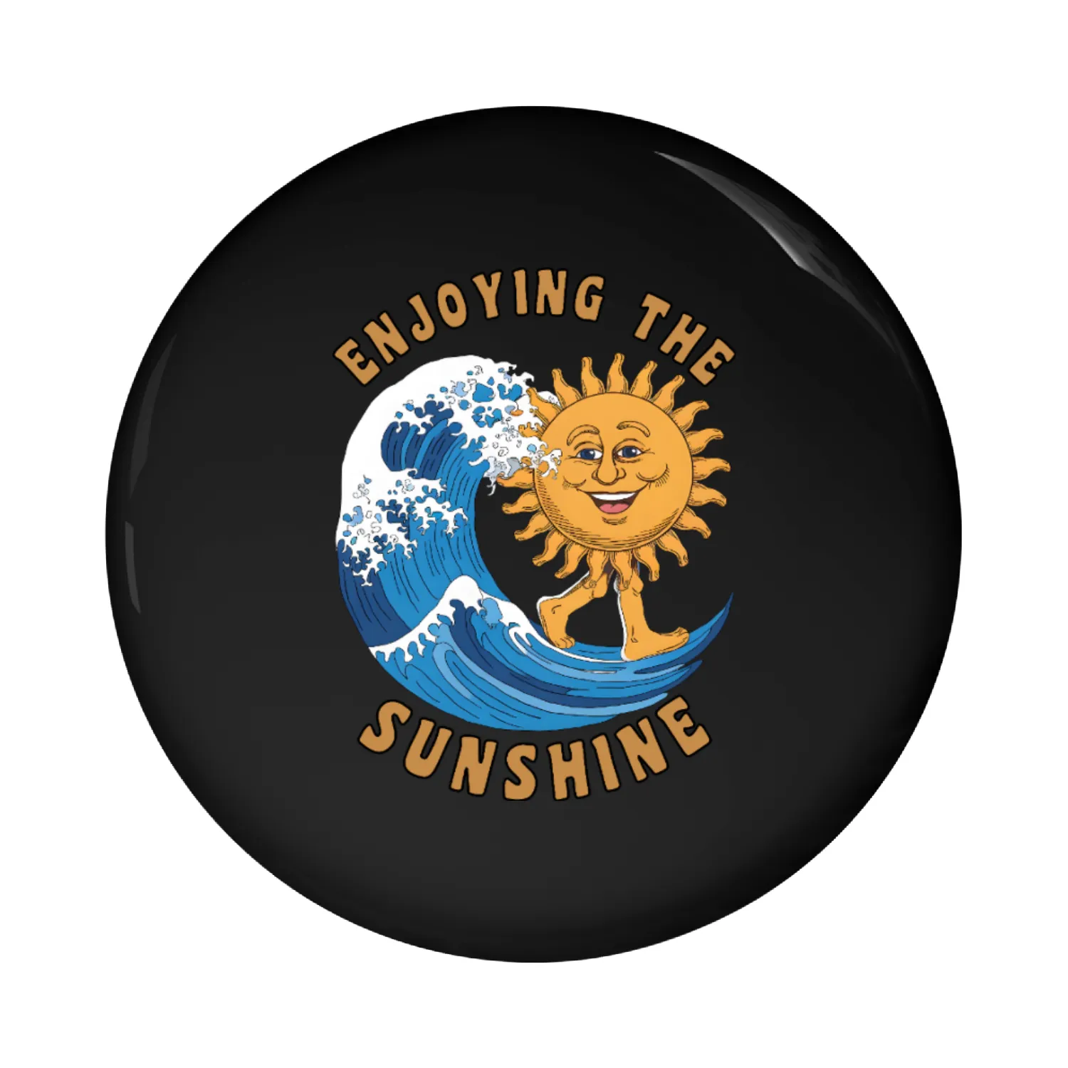Enjoying the Sunshine, Hollyday Relax Pin Buttons