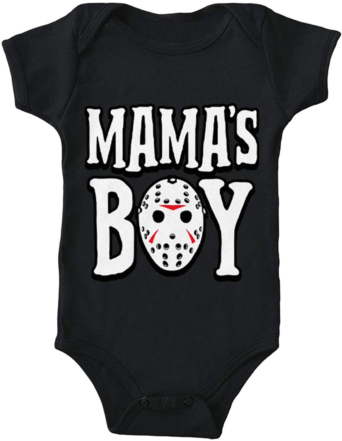 Mama's Boy Halloween Cute Baby Bodysuit