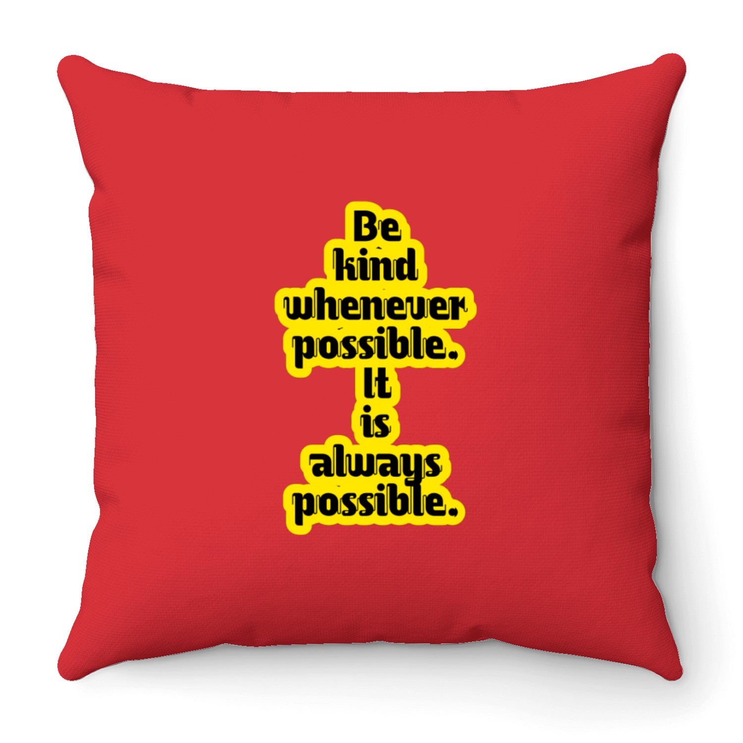 about attitude Throw Pillows