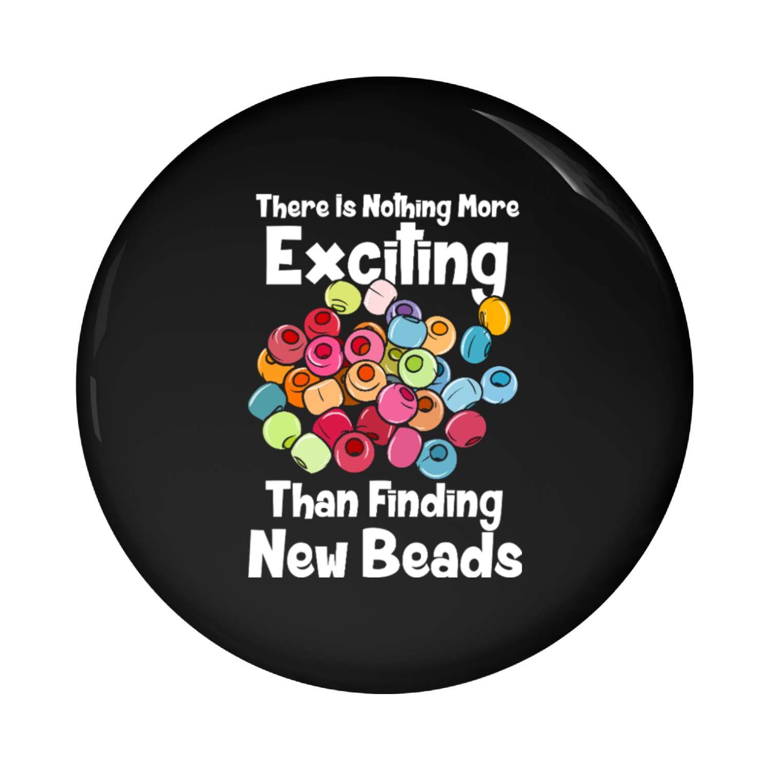 Bead Hunt Thrill For Jewelry Makers Pin Buttons