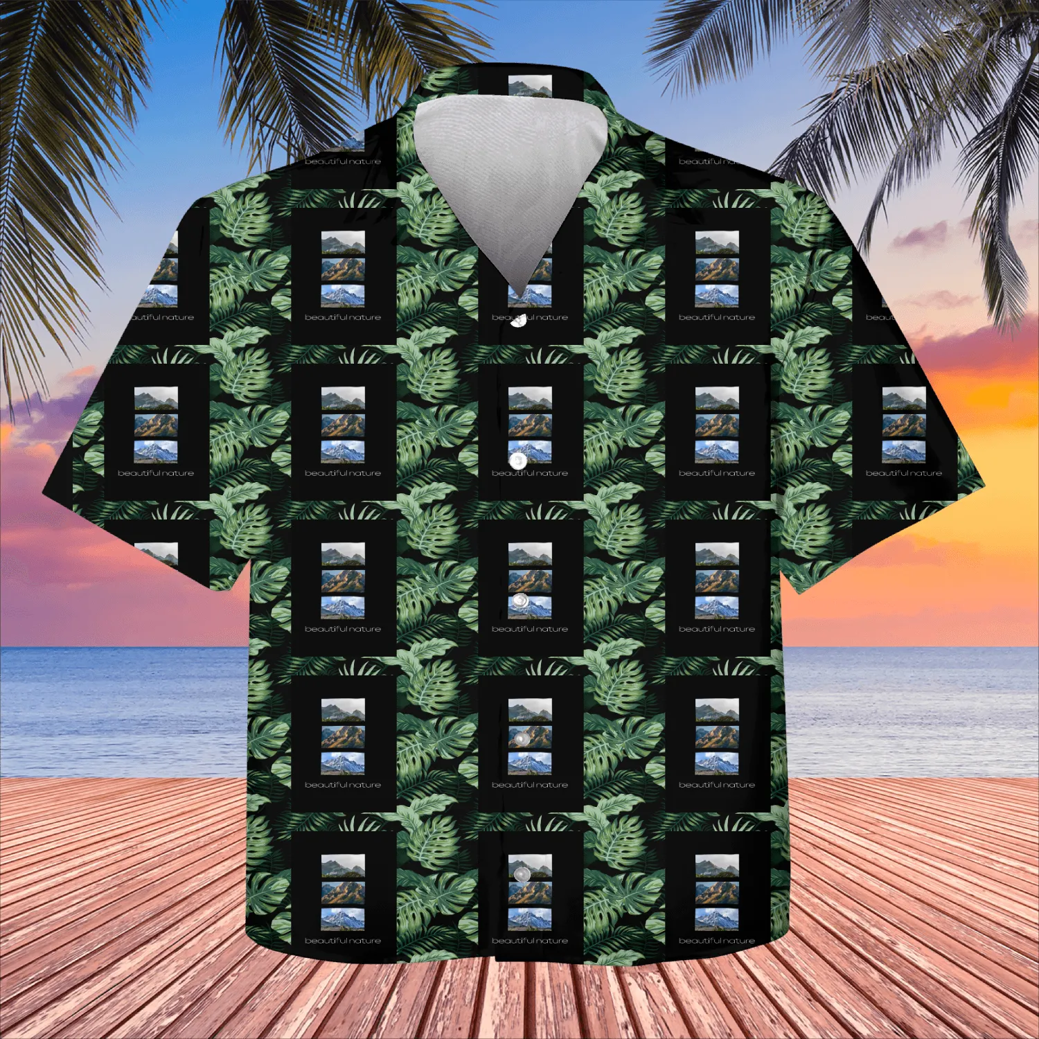 MAJESTIC MOUNTAIN! Kids Hawaiians