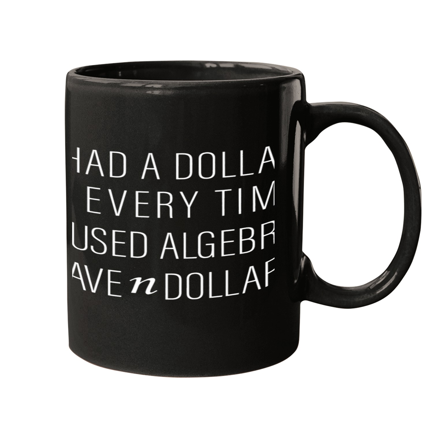 If I had a dollar for every time Ive used algebra Id have Mugs