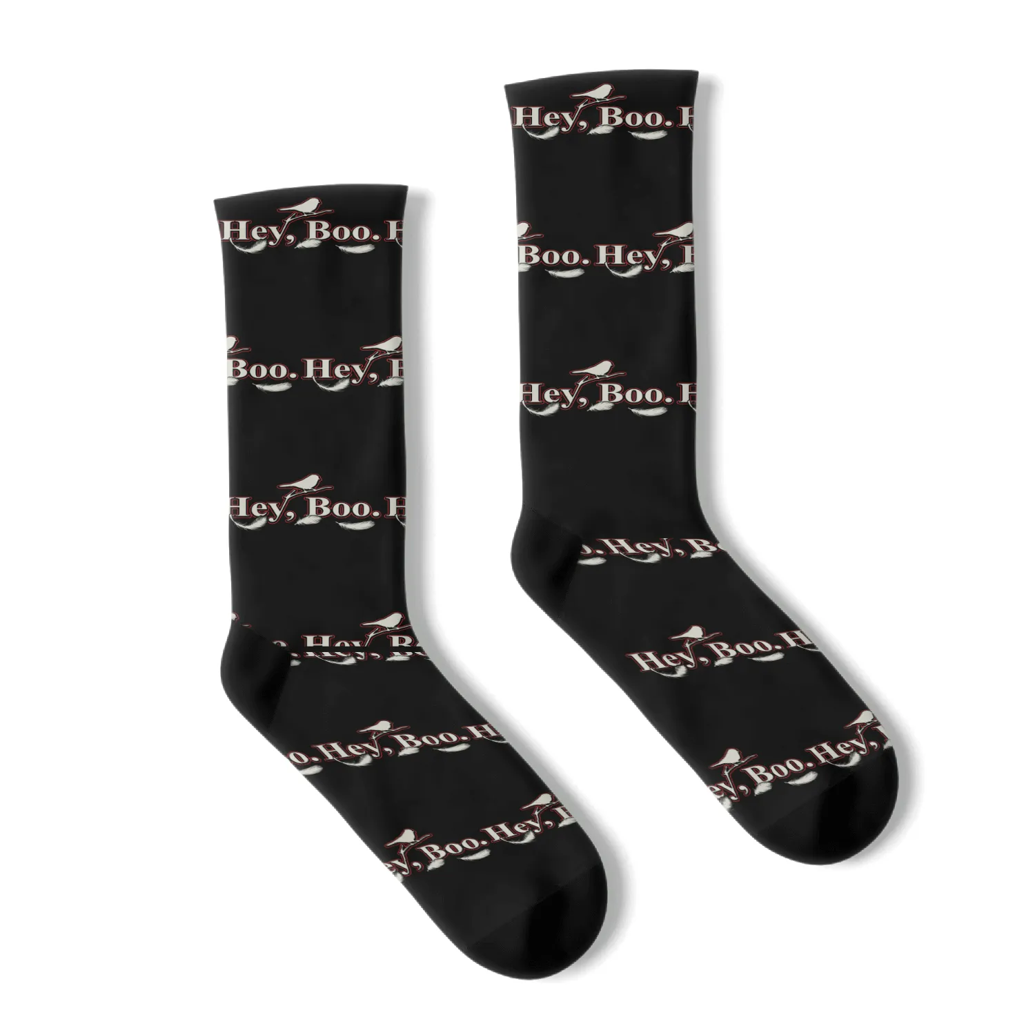 Mockingbird - Mockingbird - Hey, Boo: Harper Lee Socks