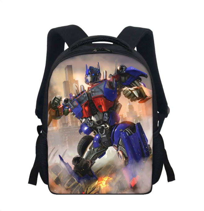 Optimus Prime Robots Transformers Movie Fans Back To School Backpack