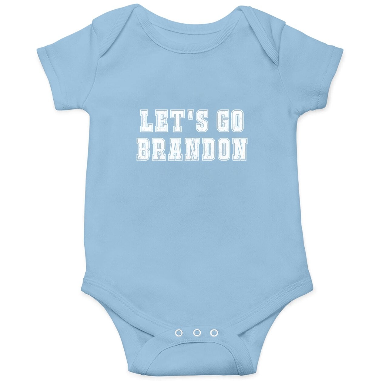 Let's Go Brandon Joe Biden Chant Impeach Biden Costume Baby Bodysuit