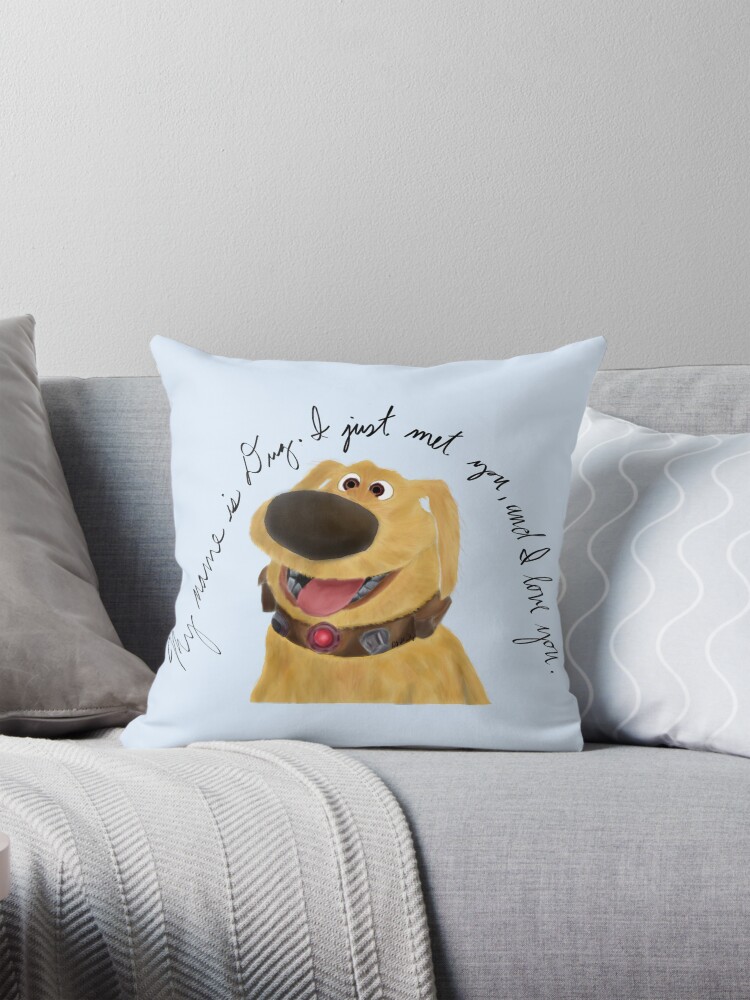 My Name is Dug Pillow