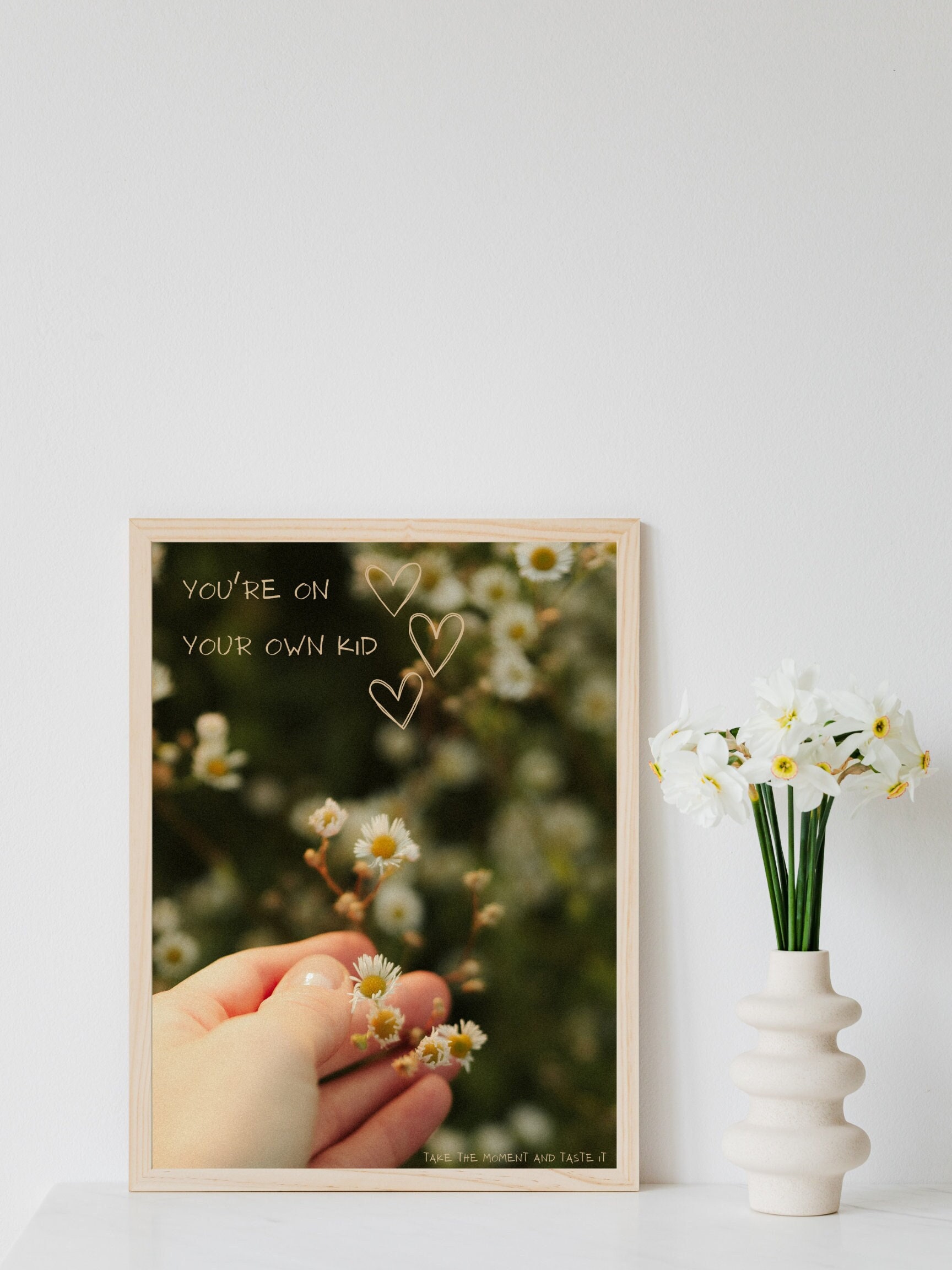 You're On Your Own Kid Poster | Gracie Abrams Poster | Music Gift | Music Wall Decor, Available in 7 Sizes