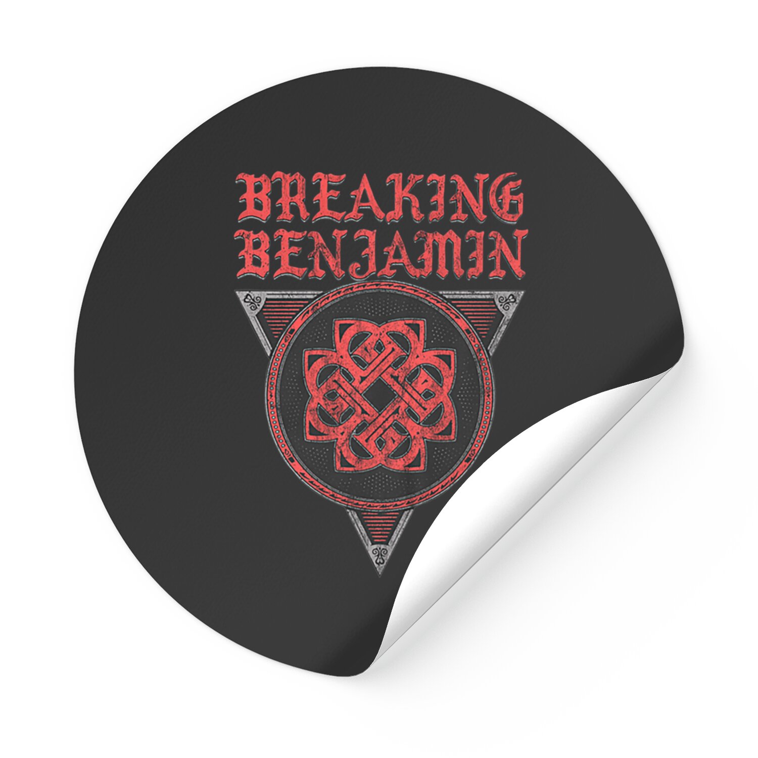 Breaking Benjamin Band Logo - Breaking Benjamin - Sticker