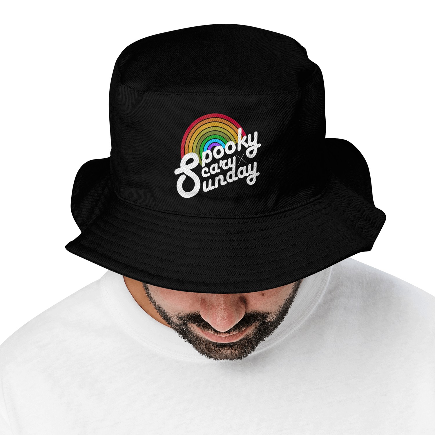Spooky Scary Sunday Bucket Hats, Spooky Sunday Unisex