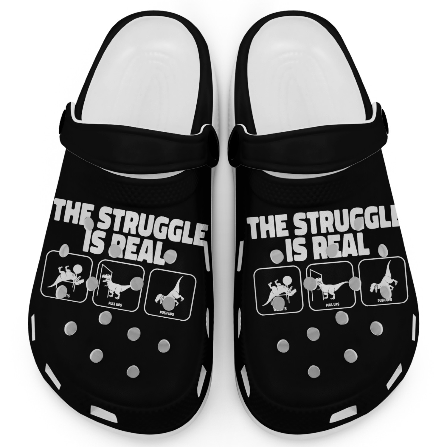 The struggle is real 4 Clogs