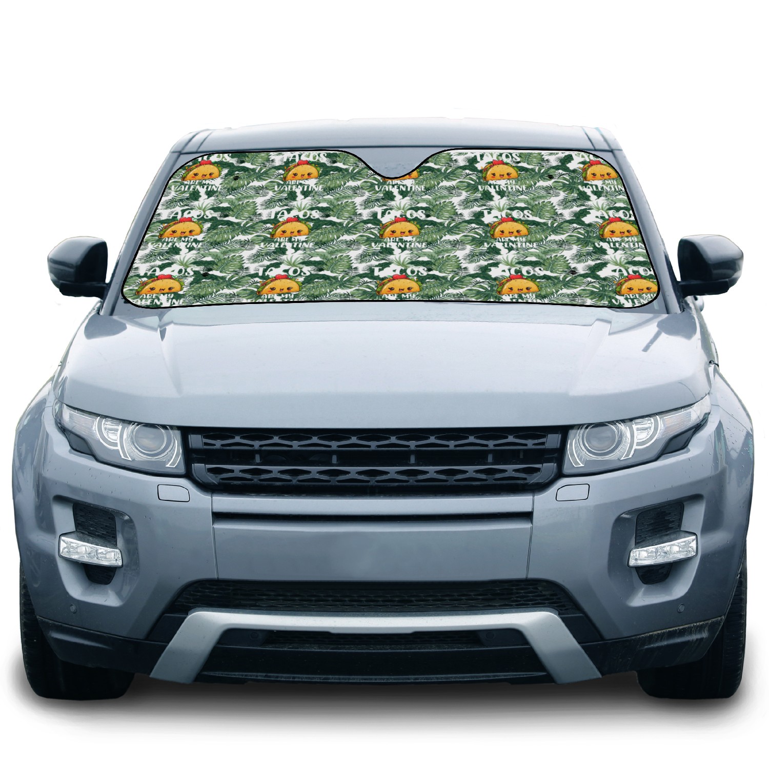 tacos are my valentine, tacos Car Sun Shades