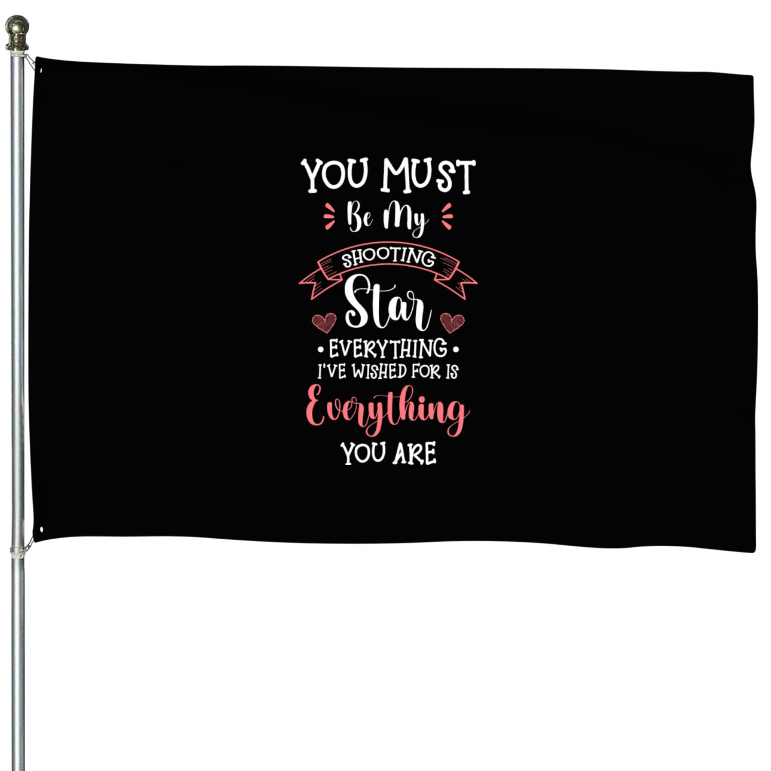 Stars Wish Moon Star Wishes House Flags