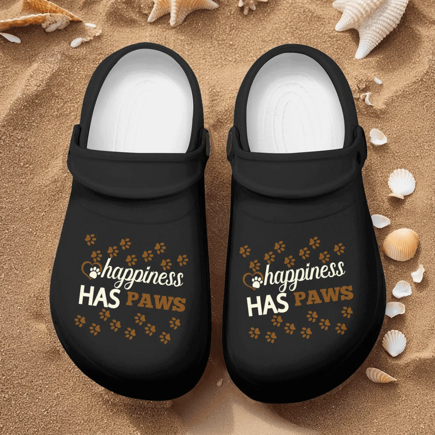 Happiness Has Paws Nurse Clogs