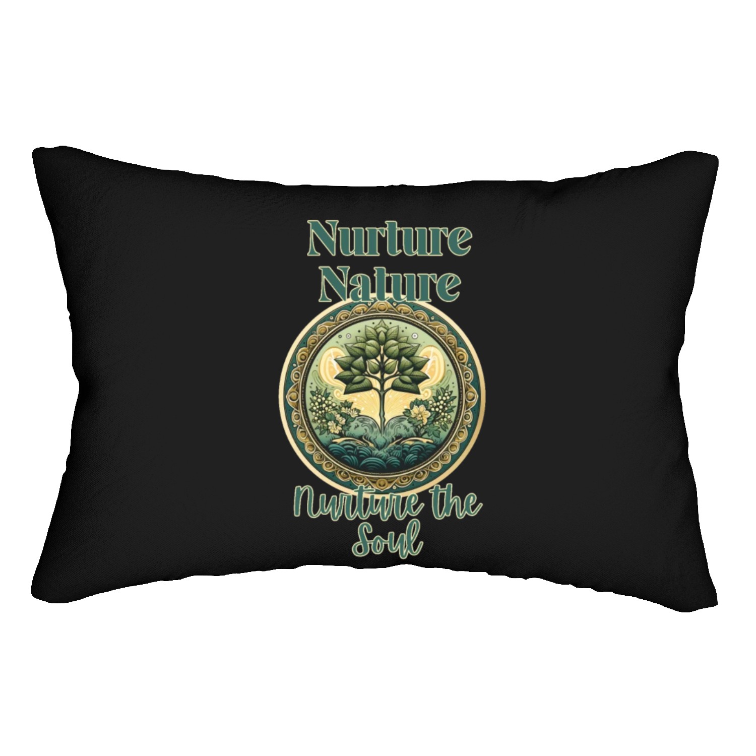 Nurture Nature Pastel Lumbar Pillows