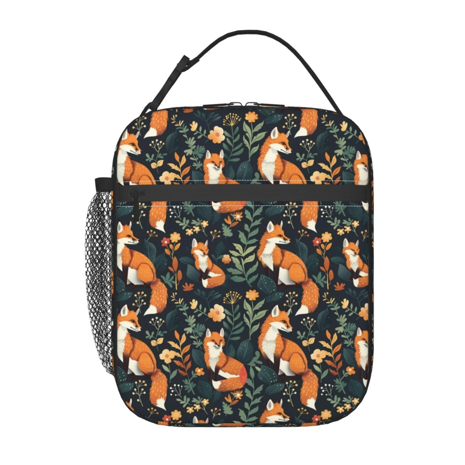 Fox Lunch Bag for Kids Boys Girls