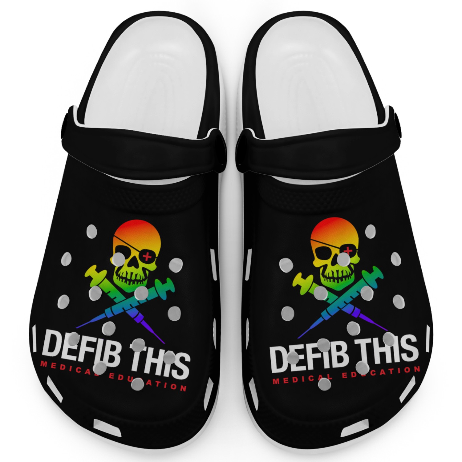 Skully Pride Logo 2023 Clogs