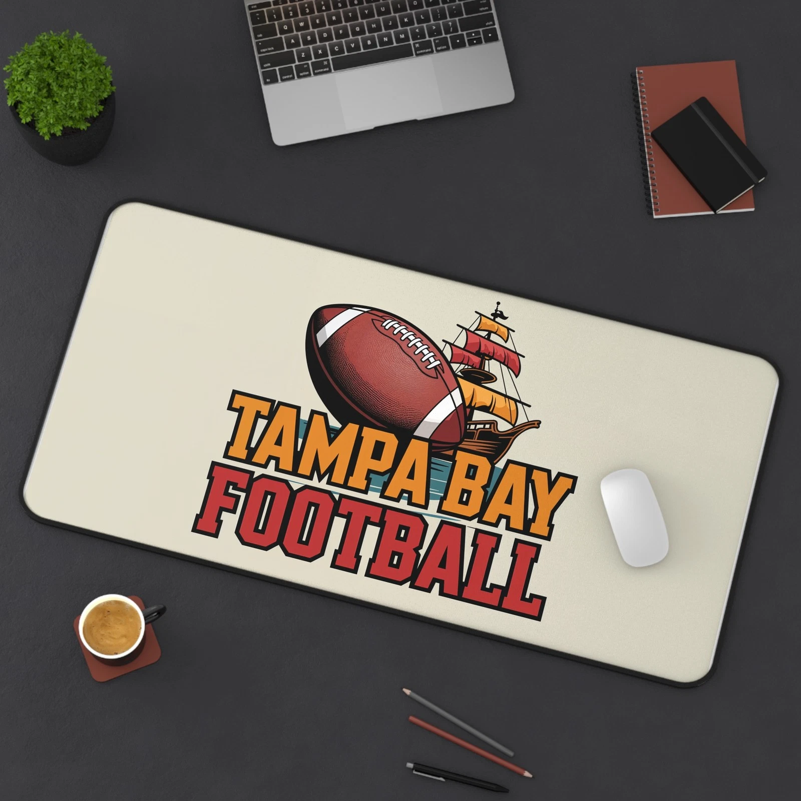 Tampa Bay Football High Def Print Non Slip Desk Mat Office Home football