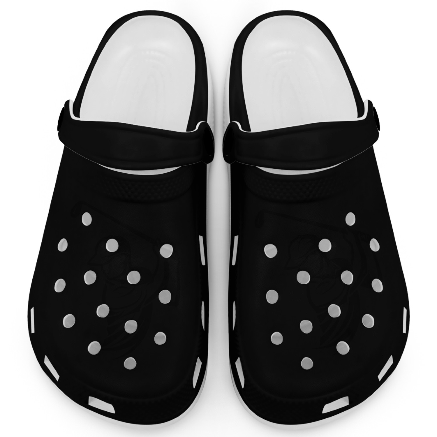 Golfer Logo Clogs