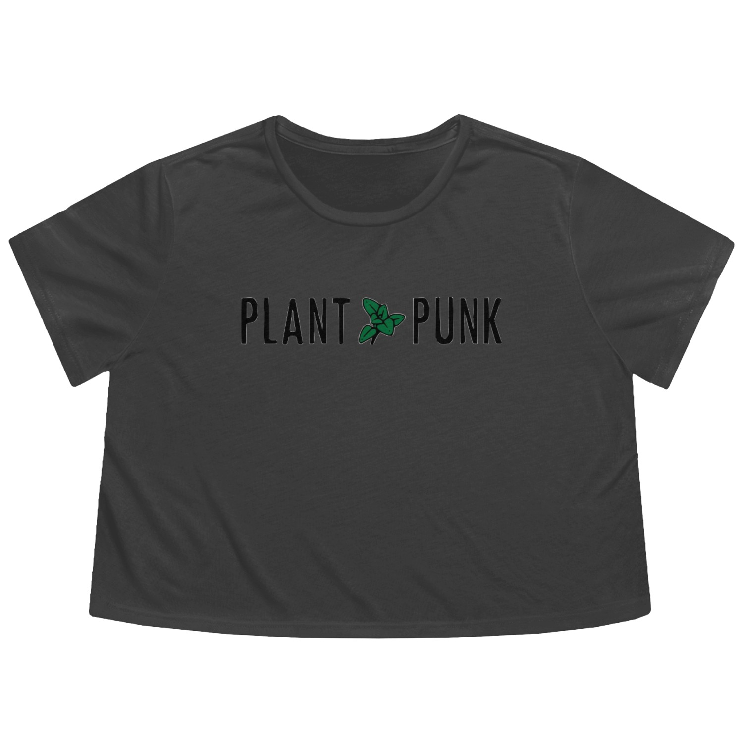 Plant Punk Flowy Cropped Tees
