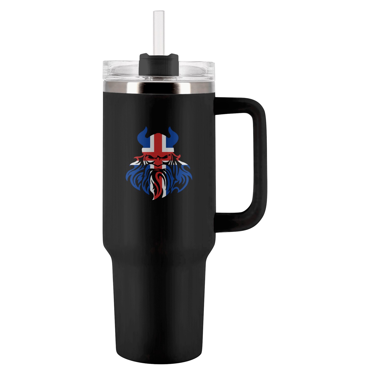 Icelandic Viking Tumblers 40 Oz With Handle