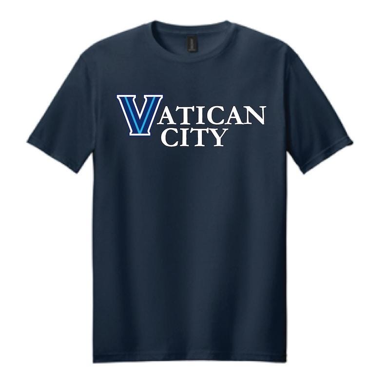 Vatican City Villanova T-Shirt - New Pope Leo XIV Design