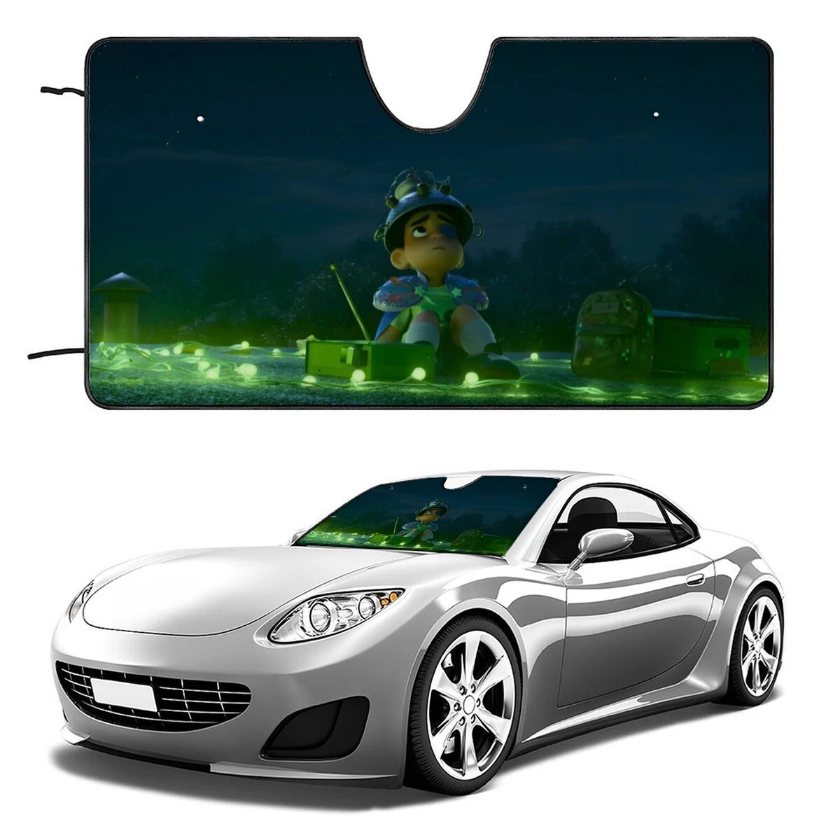 Elio Car Windshield Sun Shade gift for SUV Car Truck Front Window