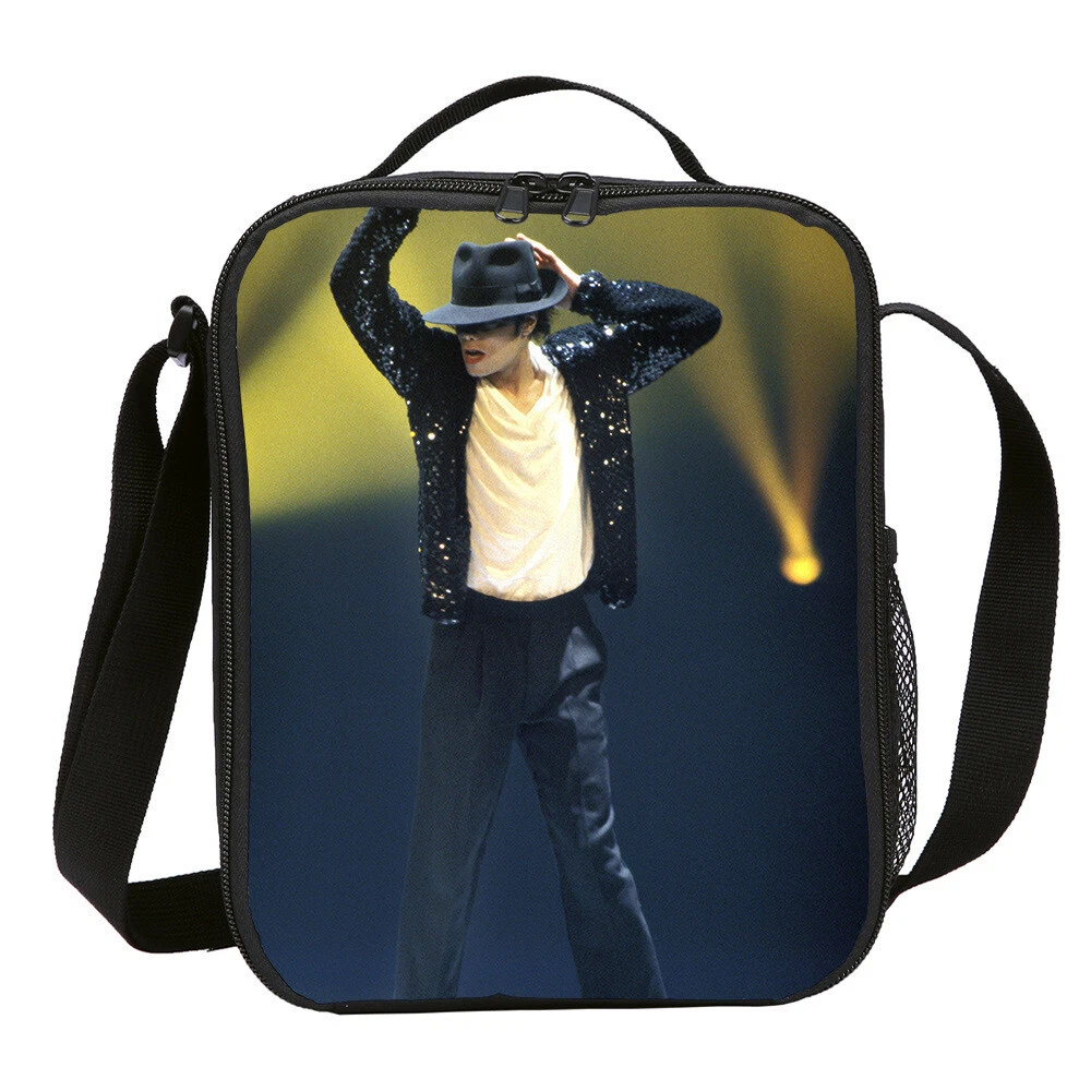 Michael Jackson Lunch Bag, School Picnic Bag Gift