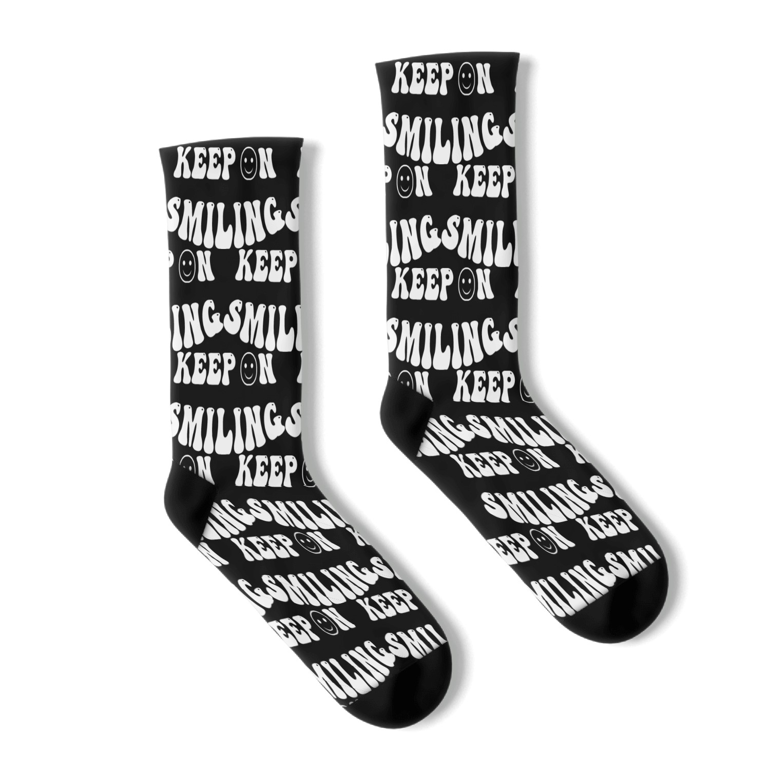 Keep On Smiling Socks, Smile Socks,