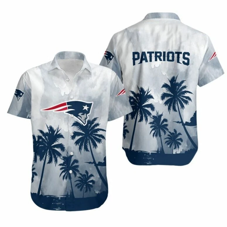 New England Football Tropic Touch Hawaiian Shirt Unisex, Gift for Fan