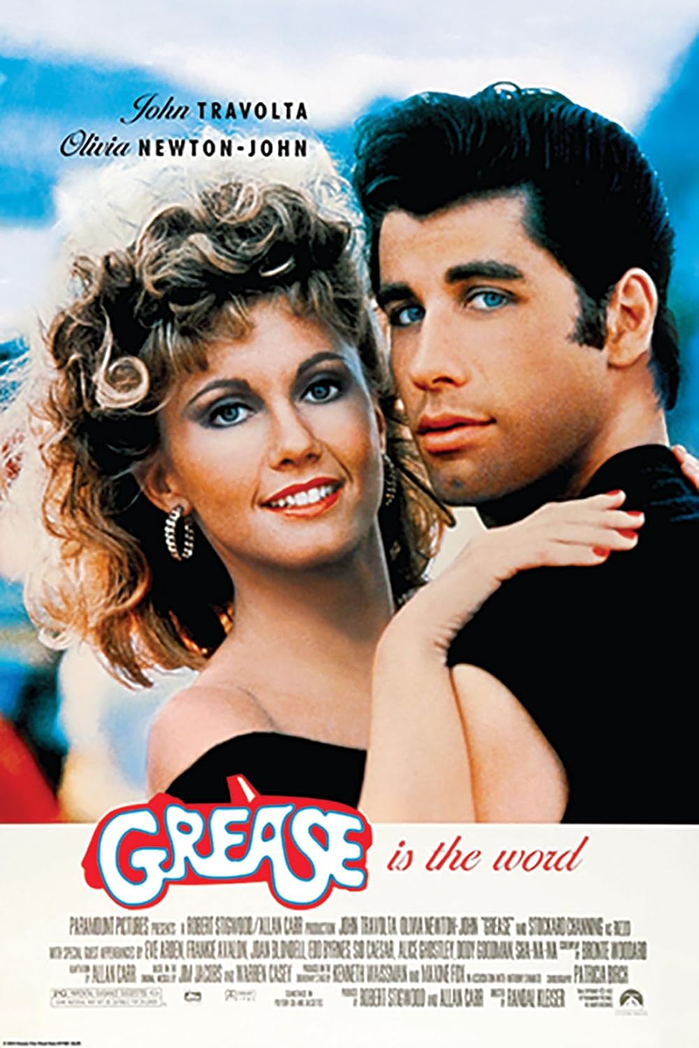 Grease The Movie Canvas Print Poster - Decorative Wall Art